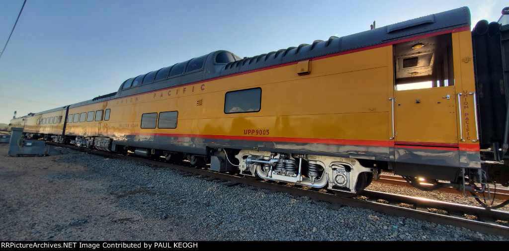 The Rest of The Passenger Car Consist after Big Boy and 1983 Disconnected From Them.